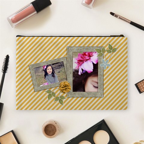 Cosmetic Bag (large): Simple Joys By Jennyl Back