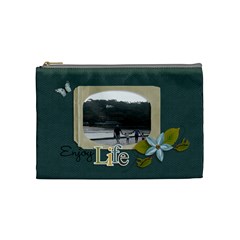 Cosmetic Bag (Medium): Enjoy Life Cosmetic Bag (Medium): Enjoy Life