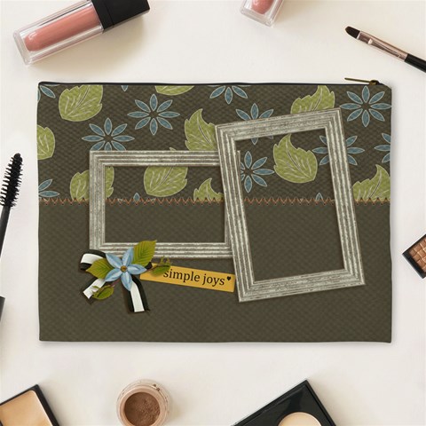 Cosmetic Bag (xl): Simple Joys2 By Jennyl Back