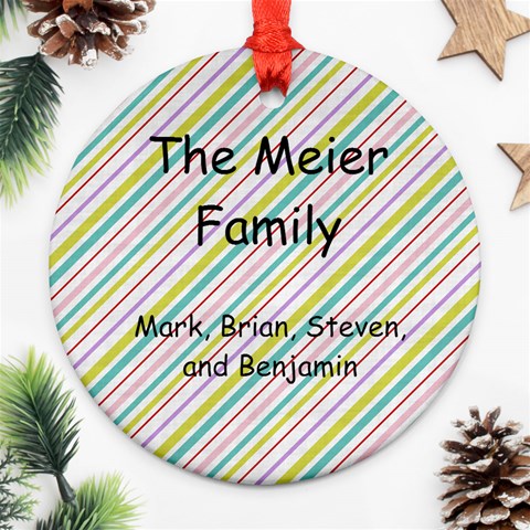 2024 Circle Ornament 2 Back
