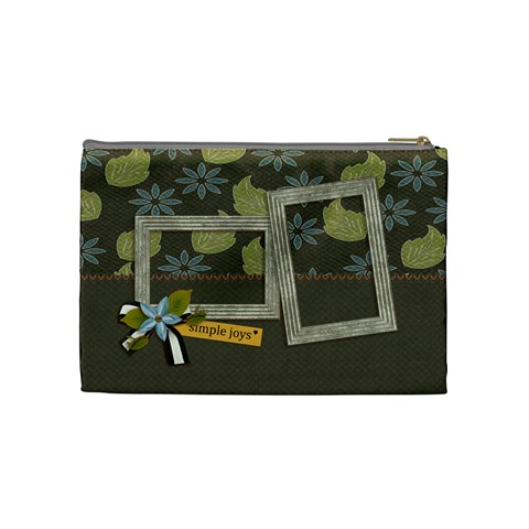 Cosmetic Bag (medium): Simple Joys2 By Jennyl Back