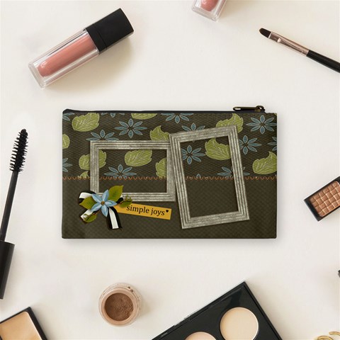 Cosmetic Bag (small) : Simple Joys2 By Jennyl Back