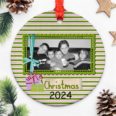 2023 Circle Ornament 2 Front