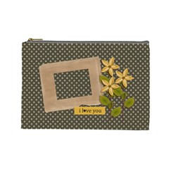 Cosmetic Bag (L): I Love You - Cosmetic Bag (Large) Cosmetic Bag (L): I Love You - Cosmetic Bag (Large)