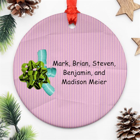 2024 Circle Ornament 2 Back