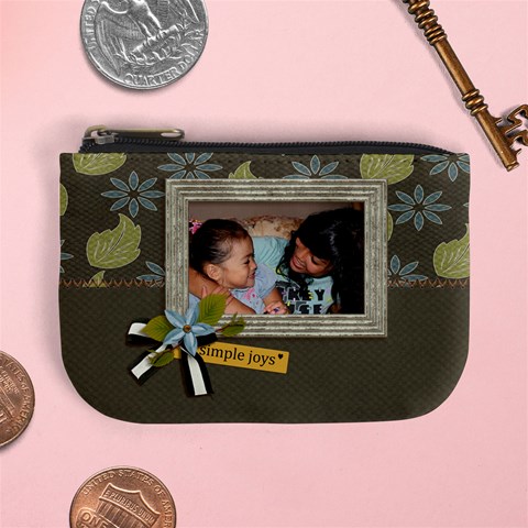 Mini Coin Purse: Simple Joys2 By Jennyl Front