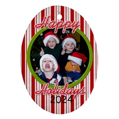 2024 Oval Ornament 2-sided 4