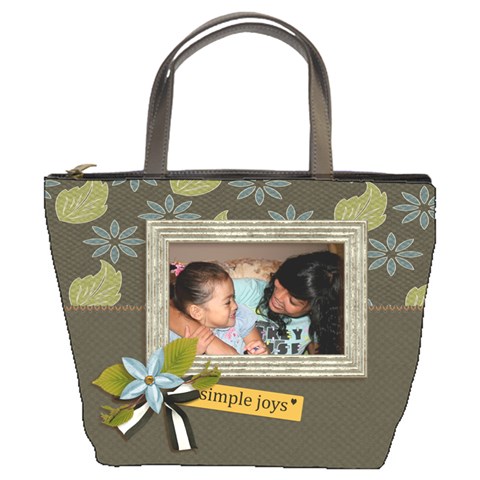 Bucket Bag: Simple Joys2 By Jennyl Front
