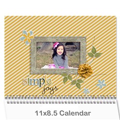 Calendar Any Year: Simple Joys - Wall Calendar 11 x 8.5 (12-Months) Calendar Any Year: Simple Joys - Wall Calendar 11 x 8.5 (12-Months)