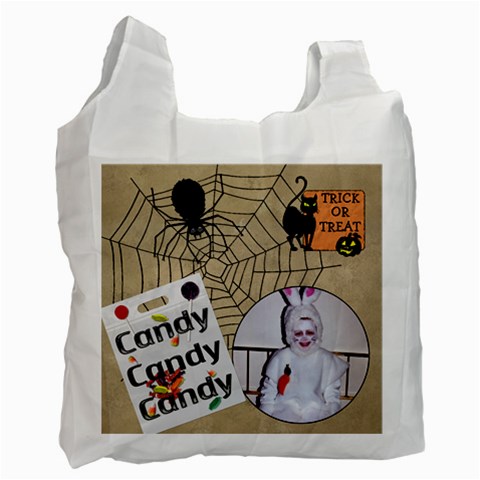 Trick Or Treat Recycle Bag By Lil Front