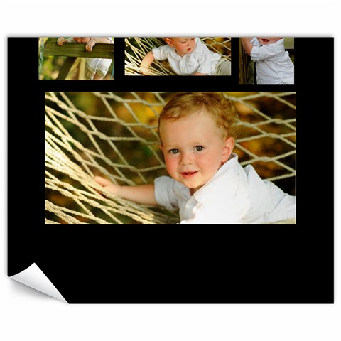 Hillel Collage By Chava Ellinson 15.75 x19.29  Canvas - 1