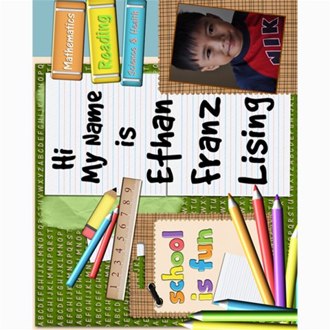 Alphabets Photos6 By Jes 10 x8  Print - 5