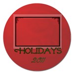 holidays 2011 - Magnet 5  (Round)