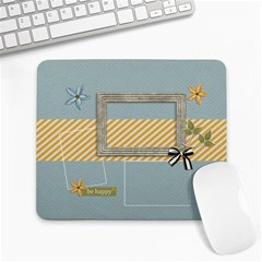 Mousepad: Be Happy - Large Mousepad