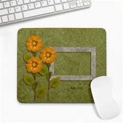 Mousepad: Yellow Flowers - Large Mousepad