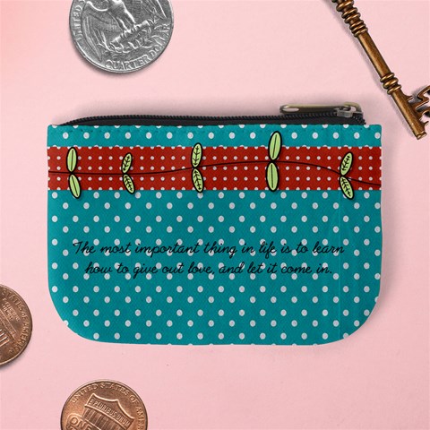 New Mini Coin Purse 2 By Martha Meier Back