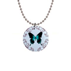 butterfly necklace - 1  Button Necklace
