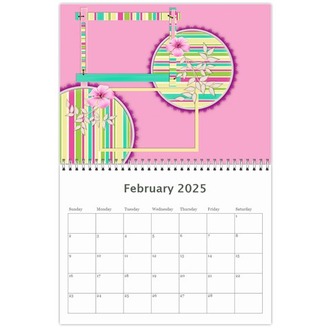 2025 Calendar Feb 2025