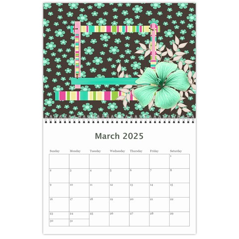 2025 Calendar Mar 2025