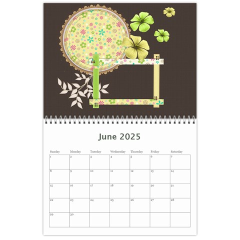 2025 Calendar Jun 2025