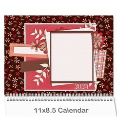2024 Calendar - Family and Friends 3 - Wall Calendar 11  x 8.5  (12-Months)