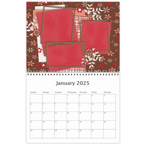 2025 Calendar Jan 2025