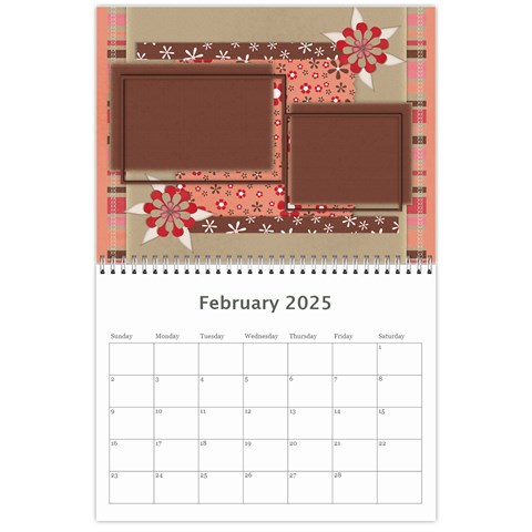 2025 Calendar Feb 2025