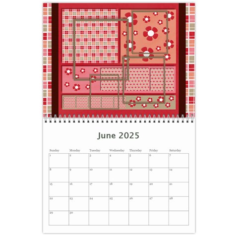 2025 Calendar Jun 2025