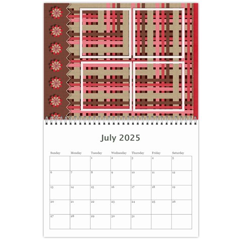 2025 Calendar Jul 2025