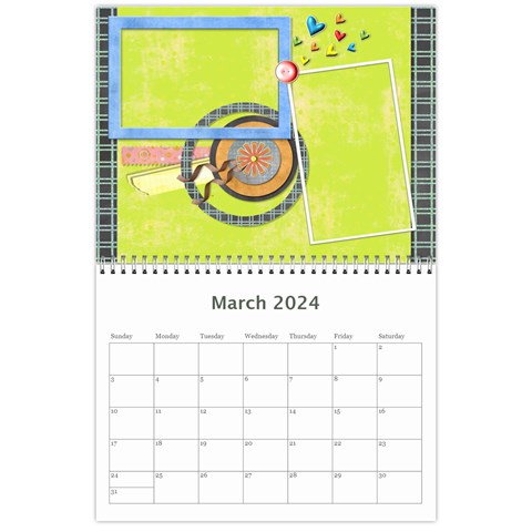 2024 Calendar Mar 2024