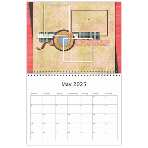 2025 Calendar May 2025