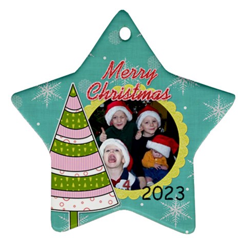 2023 Star Ornament 2 Front