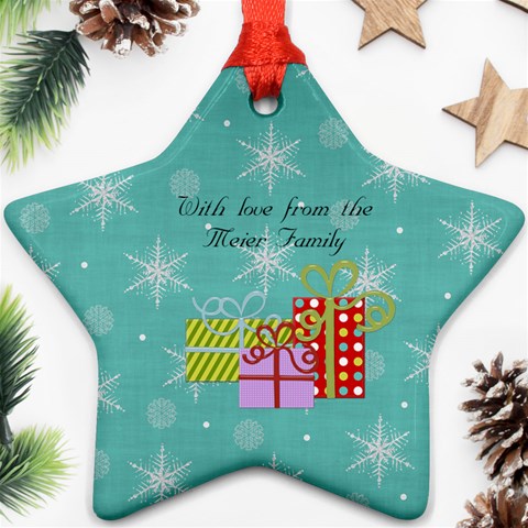 2024 Star Ornament 2 Back