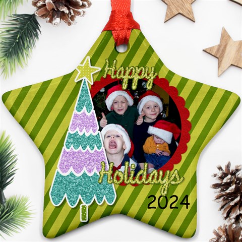 2024 Star Ornament 2 Front