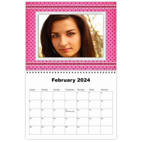 My Girl 2024 (any Year) Calendar By Deborah Feb 2024