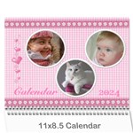 Happy Pink 2022 (any Year) Calendar - Wall Calendar 11  x 8.5  (12-Months)
