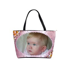Framed in Pink Shoulder Bag - Classic Shoulder Handbag Framed in Pink Shoulder Bag - Classic Shoulder Handbag