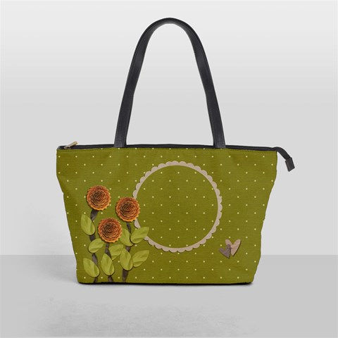 Shoulder Handbag: 3flowers By Jennyl Front
