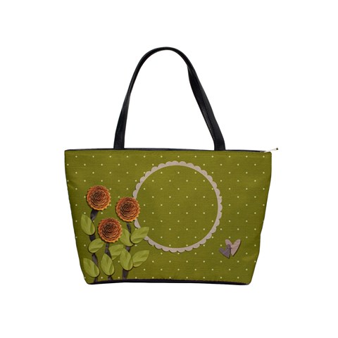 Shoulder Handbag: 3flowers By Jennyl Front