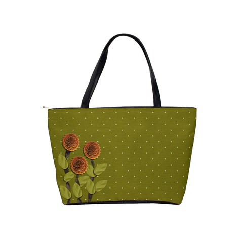 Shoulder Handbag: 3flowers By Jennyl Back