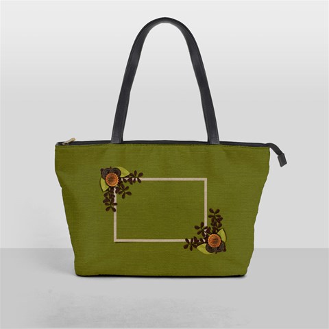 Shoulder Handbag: Green Memories By Jennyl Front