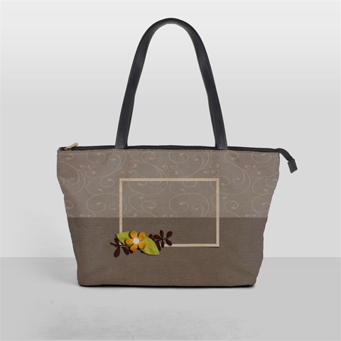 Shoulder Handbag: Brown Memories By Jennyl Front