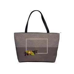 Shoulder Handbag: Brown Memories - Classic Shoulder Handbag