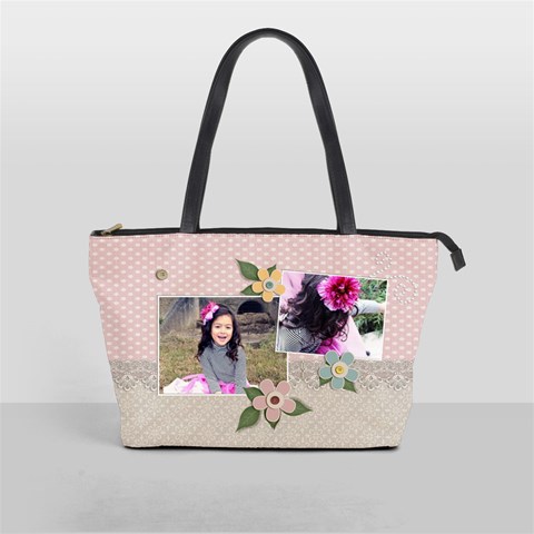 Shoulder Handbag: Flowers And Lace By Jennyl Front