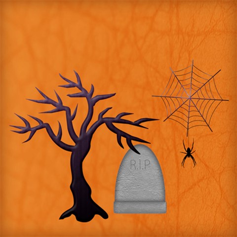 Halloween Storage Stool By Elena Petrova Back