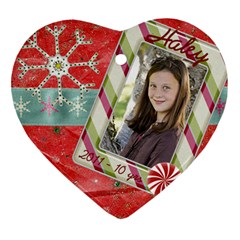 haley - Ornament (Heart)