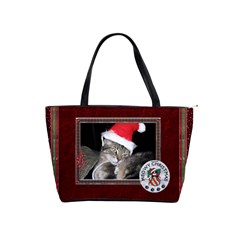 Meowy Christmas Classic Shoulder Handbag