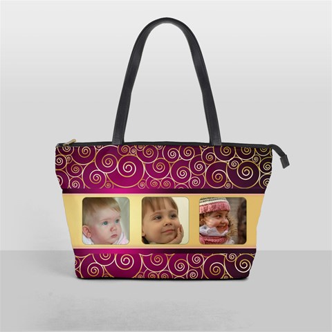 Regal Pink Shoulder Bag By Deborah Front
