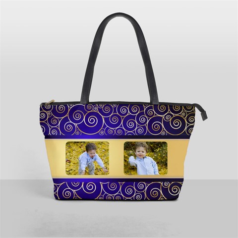 Regal Blue Shoulder Bag By Deborah Front