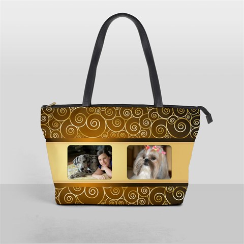 Regal Gold Shoulder Bag By Deborah Front